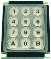 30100926 M/S metal keypad A/B