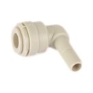 3201052800A Переходник угловой 1/4”-1/4” пластик