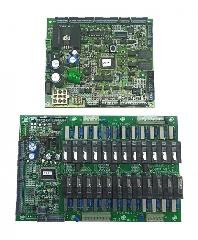250458U & 0V3671U CPU+CONTROL BOARDS Б/У