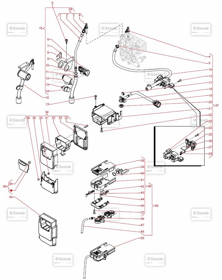 Выдача напитка, капучинатор